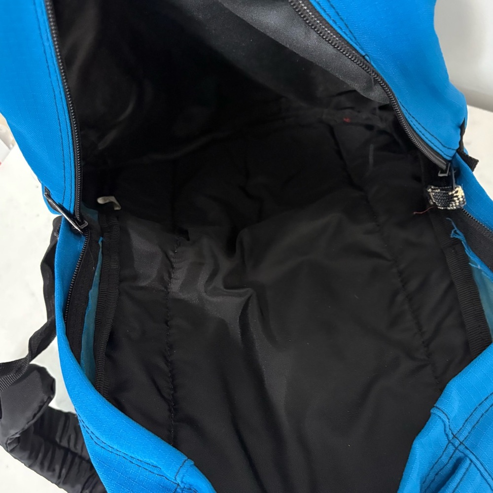 Vintage Deadstock Jansport Blue Backpack Y2K Travel Outdoor Hiking Old School - Picture 6 of 6